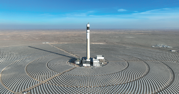 Green push turns barren areas into power hubs