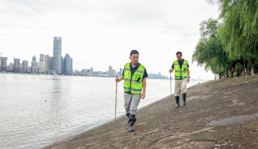 Yangtze River enters flood season: Wuchang Riverside Beach conducts 24/7 levee patrols