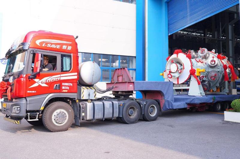 Heavy-duty gas turbine exported